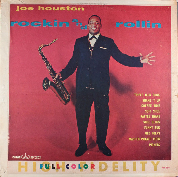 Joe Houston : Rockin And Rollin (LP, Mono)