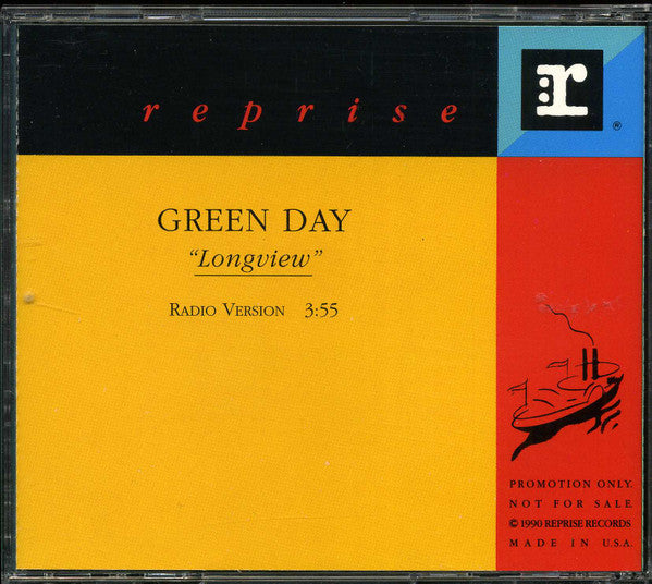 Green Day : Longview (CD, Single, Promo)