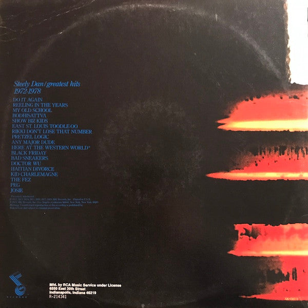 Steely Dan : Greatest Hits  (2xLP, Comp, Club, RCA)
