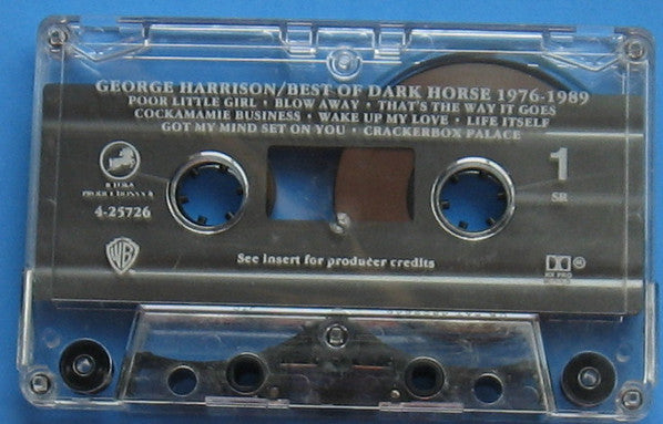 George Harrison : Best Of Dark Horse 1976-1989 (Cass, Comp)
