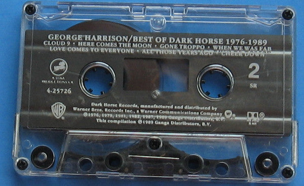 George Harrison : Best Of Dark Horse 1976-1989 (Cass, Comp)