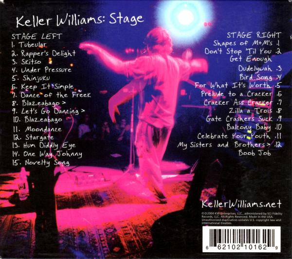 Keller Williams : Stage (2xCD, Album)