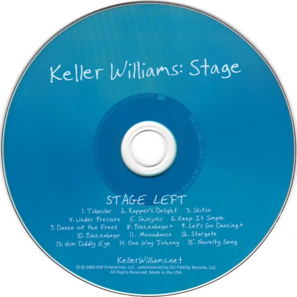 Keller Williams : Stage (2xCD, Album)