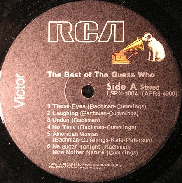 The Guess Who : The Best Of The Guess Who (LP, Comp, RE, Bla)
