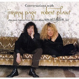 Jimmy Page, Robert Plant : Conversations With: Plus Music From No Quarter (CD, Promo)