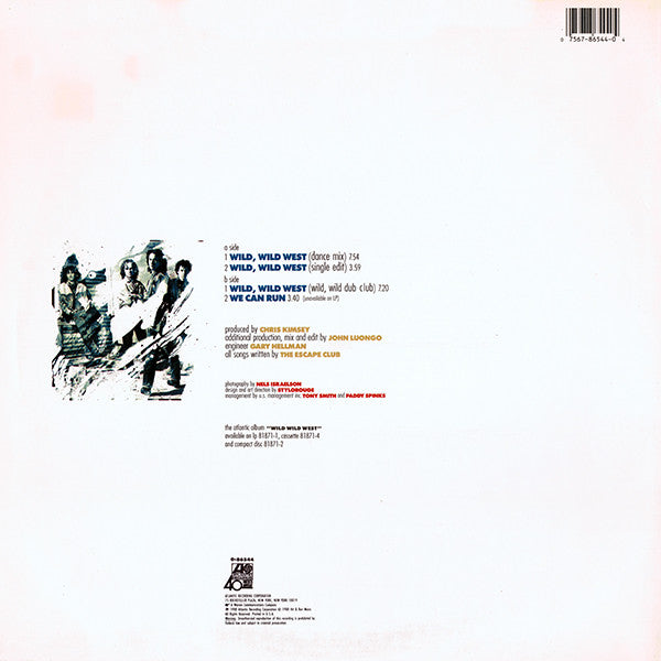 The Escape Club : Wild, Wild West (Dance Mix) (12", Single, SRC)