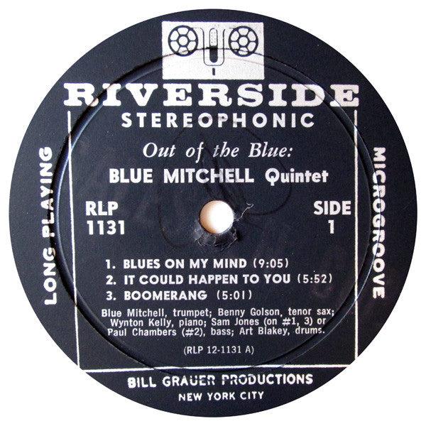 Blue Mitchell : Out Of The Blue (LP, Album)