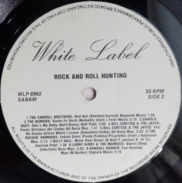 Various : Rock And Roll Hunting (LP, Comp)
