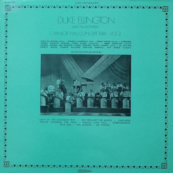 Duke Ellington And His Orchestra : Carnegie Hall Concert 1948 - Vol. 2 (LP, Mono)