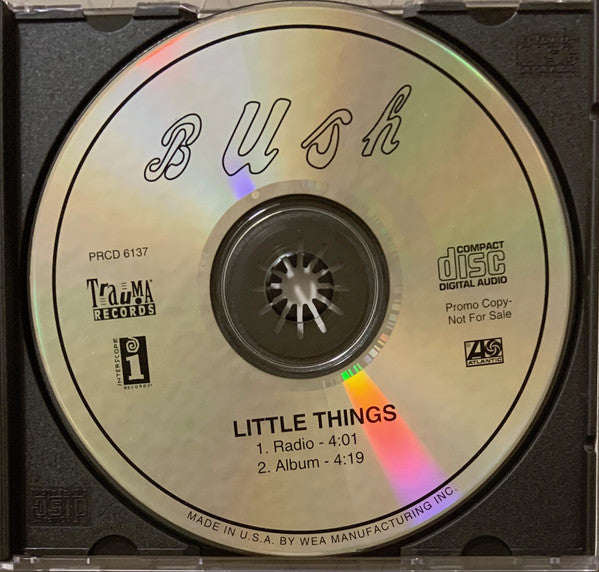 Bush : Little Things (CD, Single, Promo)