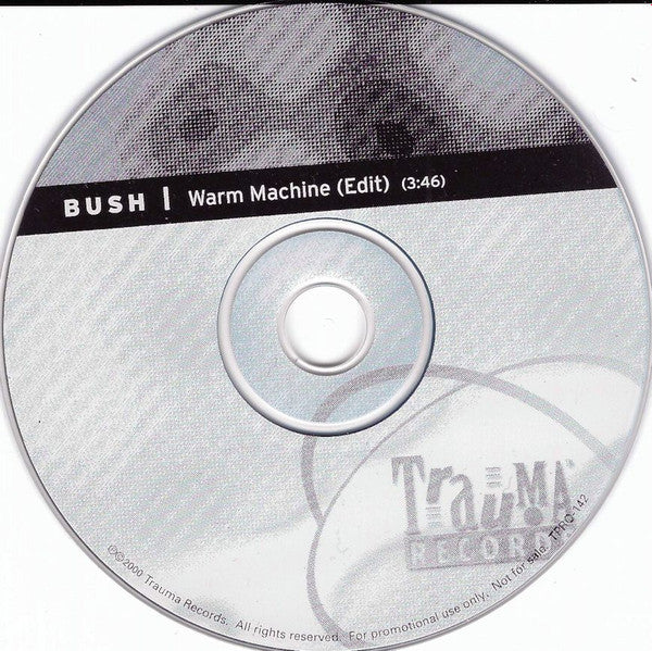Bush : Warm Machine (CD, Single, Promo)