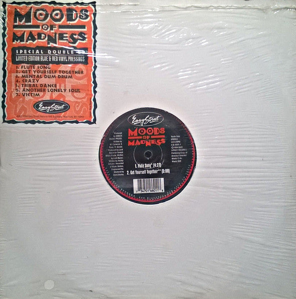 Moods Of Madness : Moods Of Madness EP (2x12", EP, Ltd, Blu)