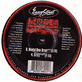 Moods Of Madness : Moods Of Madness EP (2x12", EP, Ltd, Blu)