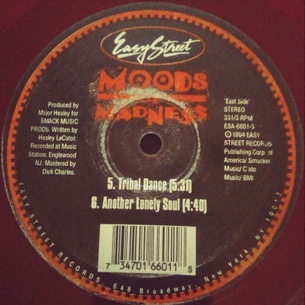 Moods Of Madness : Moods Of Madness EP (2x12", EP, Ltd, Blu)