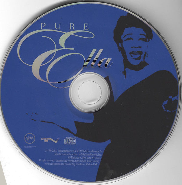 Ella Fitzgerald : Pure Ella (CD, Comp)