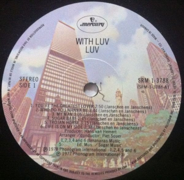 Luv' : With Luv' (LP, Album)
