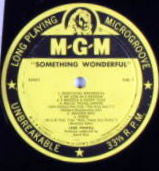 Jane Powell With David Rose & His Orchestra : Something Wonderful (LP, Mono)