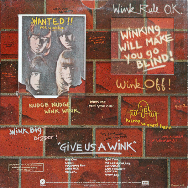The Sweet : Give Us A Wink (LP, Album, Los)