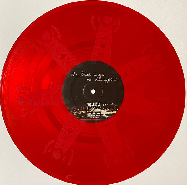 Candy Hearts : The Best Ways To Disappear (12", S/Sided, EP, Etch, Red)