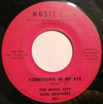 The Music City Soul Brothers : Something In My Eye / Looking For My Baby (7")