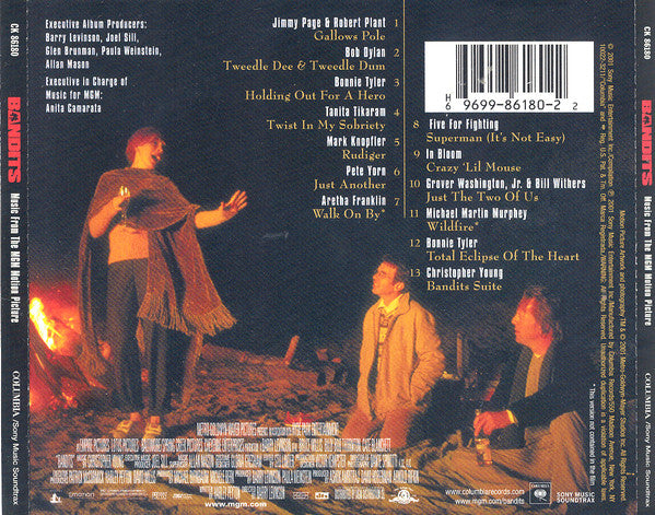Various : Bandits (Music From The MGM Motion Picture) (CD, Comp)
