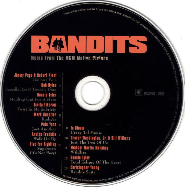 Various : Bandits (Music From The MGM Motion Picture) (CD, Comp)