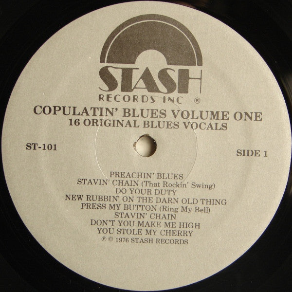 Various : Copulatin' Blues Volume One (LP, Comp, RE)
