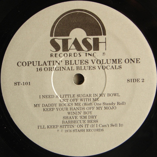 Various : Copulatin' Blues Volume One (LP, Comp, RE)
