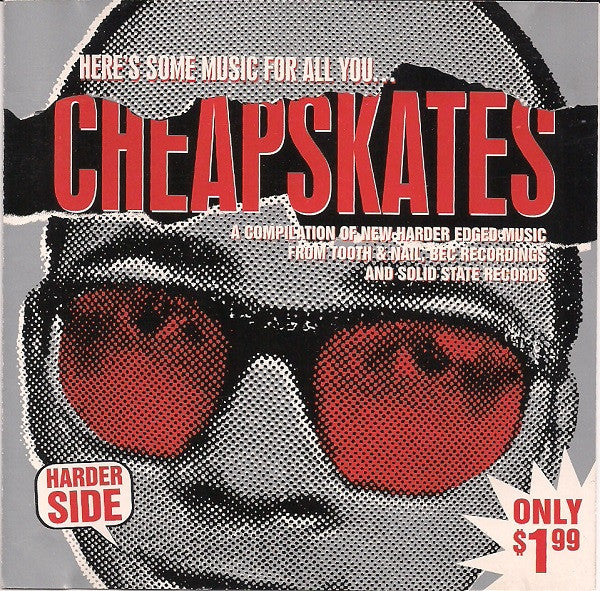 Various : Cheapskates (Harder Side) (CD, Comp, Smplr)