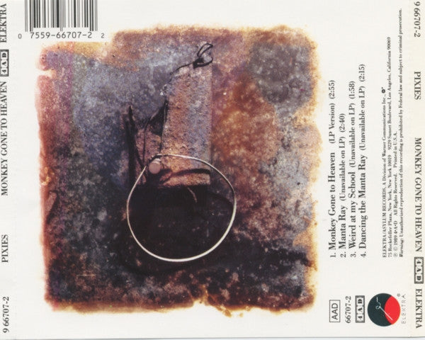 Pixies : Monkey Gone To Heaven (CD, Single)