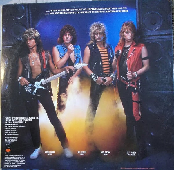 Dokken : Tooth And Nail (LP, Album, Club, Jac)