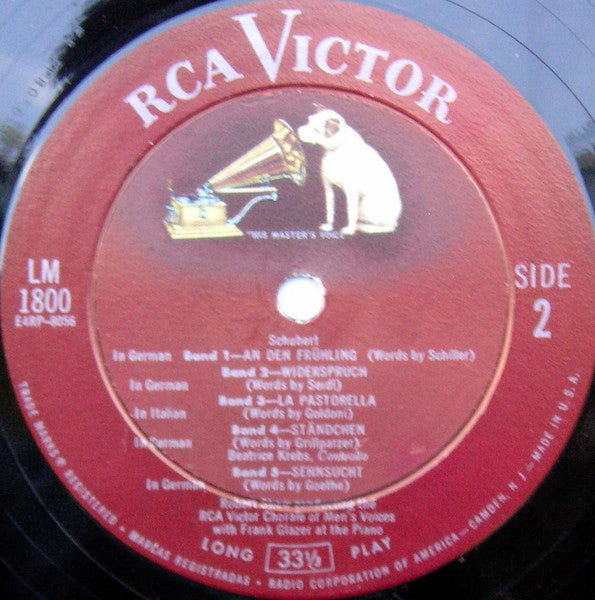 The Robert Shaw Chorale : Sweet And Low And Schubert Songs For A Male Chorus (LP, Album, RP)