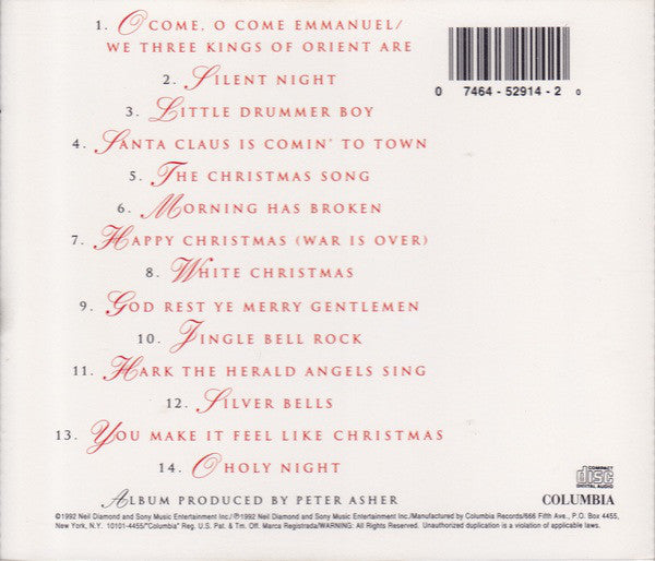 Neil Diamond : The Christmas Album (CD, Album)