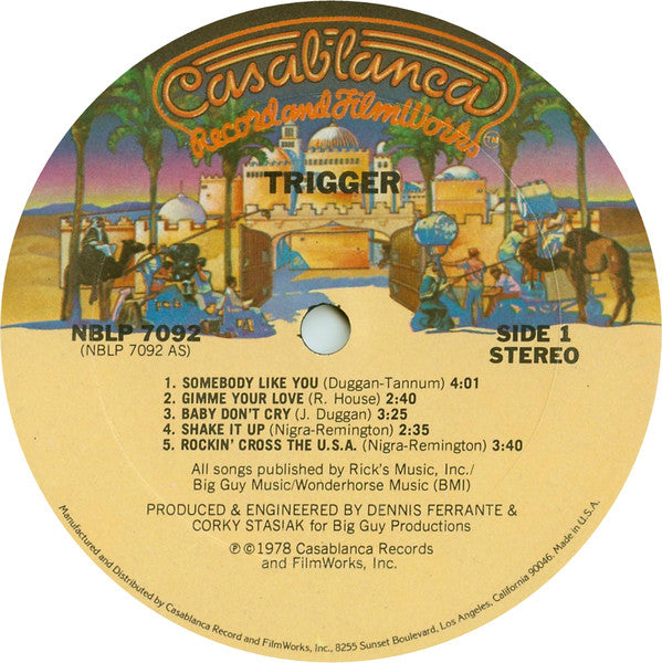 Trigger (29) : Trigger (LP, Album)