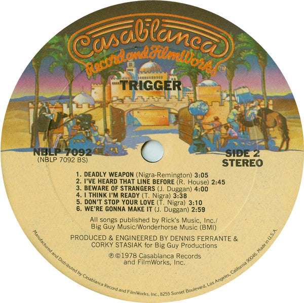 Trigger (29) : Trigger (LP, Album)