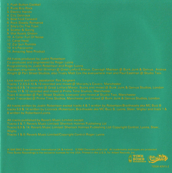 Lionrock : City Delirious (CD, Album)