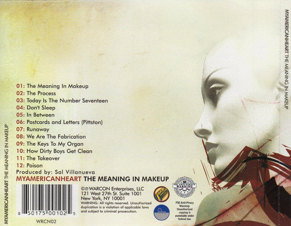 My American Heart : The Meaning In Makeup (CD, Album)