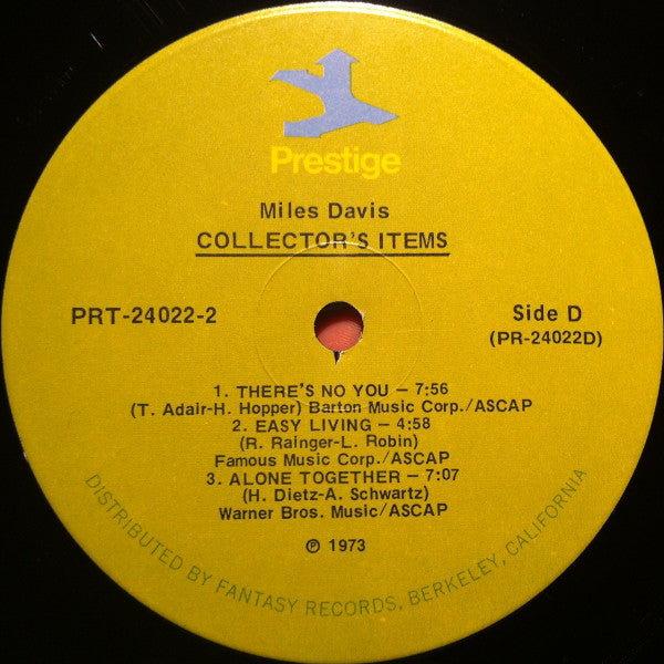 Miles Davis : Collector's Items (2xLP, Comp, Mono, RM, Gat)