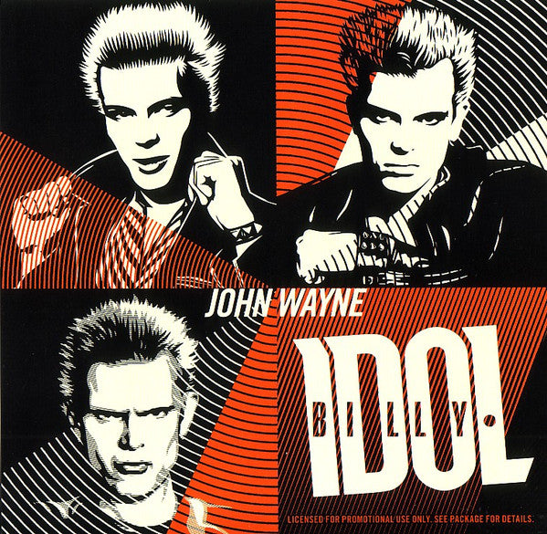 Billy Idol : John Wayne (CD, Single, Promo)