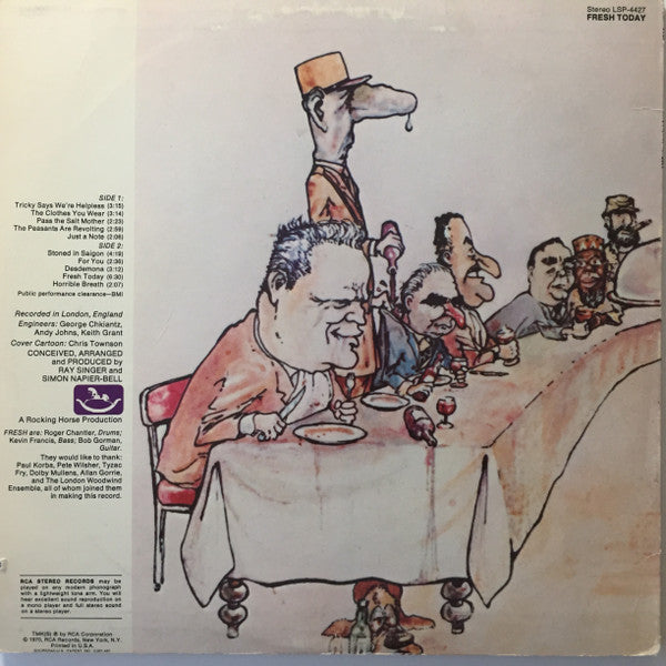 Fresh (12) : Fresh Today (LP, Album, Ind)