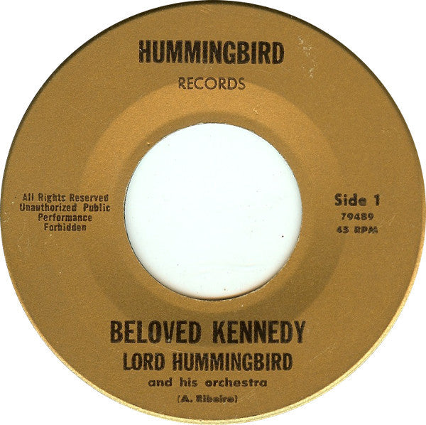 Lord Hummingbird And The Hummingbird Singers : Beloved Kennedy (7", Single, Roc)