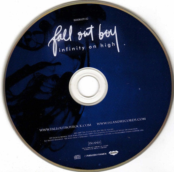 Fall Out Boy : Infinity On High (CD, Album)