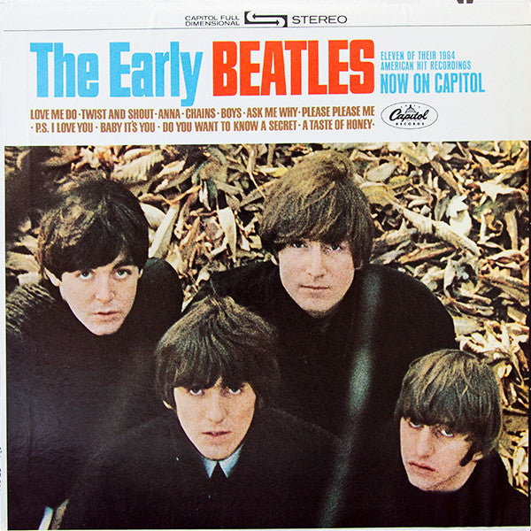 The Beatles : The Early Beatles (LP, Comp, RE, Win)
