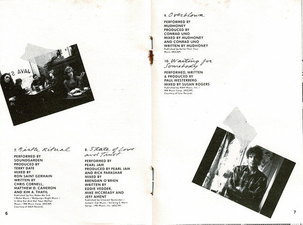 Various : Singles - Original Motion Picture Soundtrack (MD, Comp)