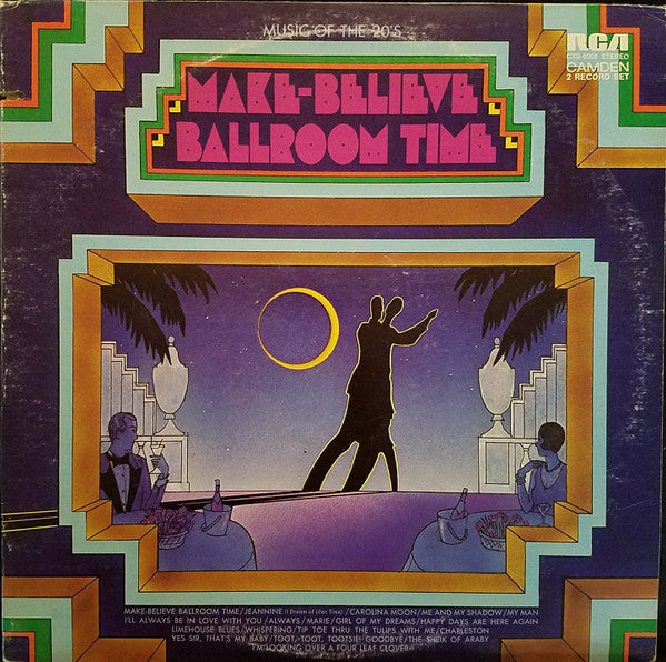 Various : Make-Believe Ballroom Time Music Of The 20's (2xLP, Comp)
