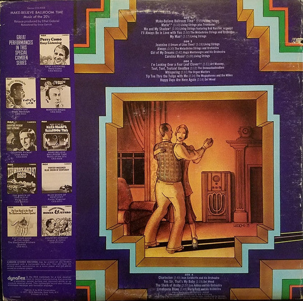 Various : Make-Believe Ballroom Time Music Of The 20's (2xLP, Comp)