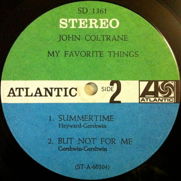 John Coltrane : My Favorite Things (LP, Album, RP)