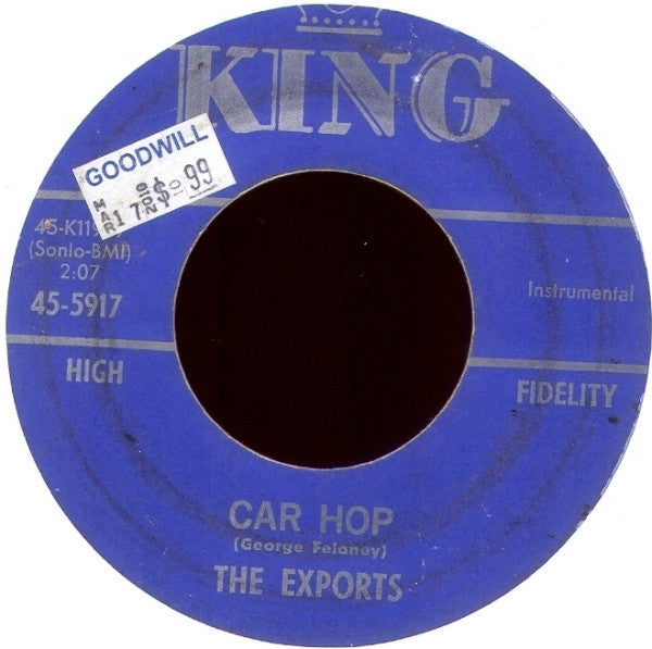 The Exports (2) : Car Hop / Seat Belts Please (7", Single)