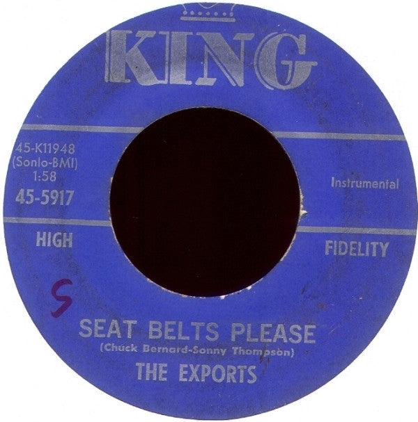 The Exports (2) : Car Hop / Seat Belts Please (7", Single)
