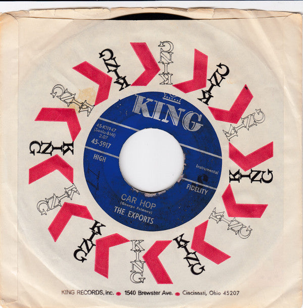 The Exports (2) : Car Hop / Seat Belts Please (7", Single)